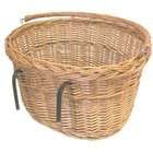 Basil Dundee Oval Wicker Basket 15029  Natural