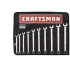 Craftsman 9 1624 10 Piece 12 Point FP Wrench Combination Set (Metric)