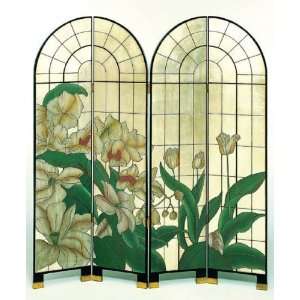 Arched Window of Fragrance Screen (Coromandel) (72H x 64W x 1D)