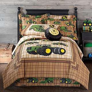   Farm Tractor Twin Size Comforter Sheet Set Bedroom Bedding LOT  