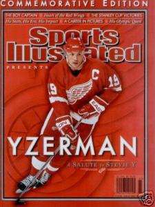 STEVE YZERMAN Commemorative Edition Sports Illustrated  