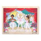 ERC Quality Ballet Performance Wooden Jigsaw Puzzle 48Pc By Melissa 