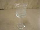 tall clear glass candle holders  