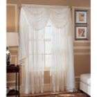 Whole Home Crinkle Voile Window 51 in. x 63 in. Panel