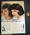   Loving Care Beautiful Hair Brunette Girl with No Gray 60s Print Ad