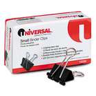 Universal Office Products UNV10210 Medium Binder Clips, Steel Wire, 5 