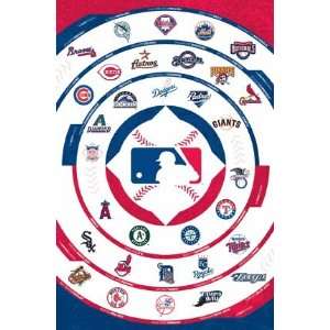  2005 MLB Logos Poster