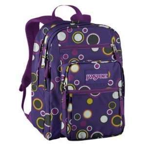  JanSport Big Student Backpack   Pure Purple Bubbles 