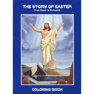  The Story of Easter Coloring Book (PS023)   Paperback 