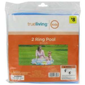  trueliving 2 Ring Inflatable Pool   40 Toys & Games