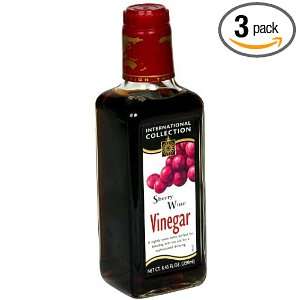   Collection Vinegar   Sherry Wine, 8.45 Ounce Glass (Pack of 3