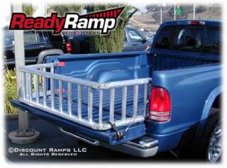 dodge dakota with compact bed extender ramp
