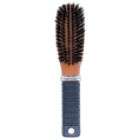 of all textures large round brushes provide body and volume