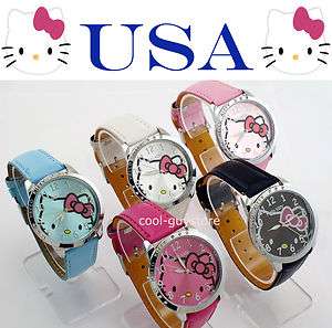 Hello Kitty Ladies Quartz Watch ~ Gift Tote Bags Available at Checkout 