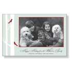   Jolly Socks Christmas Personalized Mounted Photo Cards (30 Count