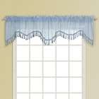United Curtain Co. Isabella Valance   Color Blue