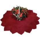 Rubies Burgundy Christmas Tree Skirt 40