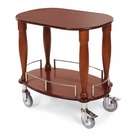 GENEVA CLOCKS Geneva Signature 70030 2 Shelf Serving Cart