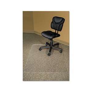  RecyClear Chairmats for Carpets, 46 x 60, No Lip, Clear 