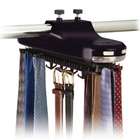 closet easy track molded wood tie rack ra1200 c 4