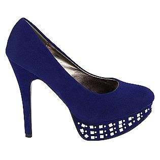 Womens Harper Studded Pump   Blue  Bolaro Shoes Womens Dress 