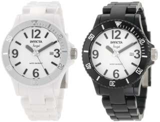 Invicta Womens Angel Swiss Movement White Dial Plastic Watch   In 2 