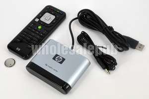 USB HP MCE IR Receiver Blaster + Emitter Wire + Remote  