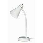 Nuvo Lighting One Light Small Goose Neck Desk Lamp in White