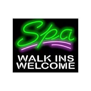  Spa with Walk Ins Welcome Neon Sign