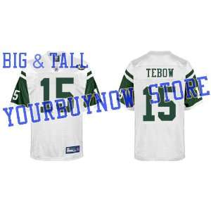  BIG & TALL NFL Gear   Tim Tebow #15 New York Jets 2012 NFL 
