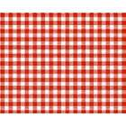 SheetWorld Fitted Cradle Sheet   Primary Red Gingham Woven   18 x 36 