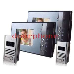  whole   video door phone with 5.6 inch lcd and cmos camera 