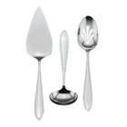 Wedgwood India 3 Piece Serving Set, Stainless Steel