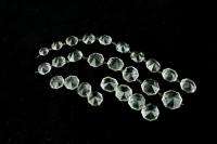Vintage Long Chandelier Crystal Drops Prisms Lot 26 Parts Chain  