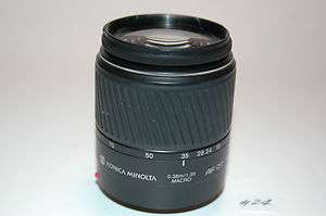 Konica Minolta AF DT D 18 mm   70 mm F/3.5 5.6 Lens For Minolta/Sony 