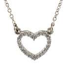 Ct Diamond Heart Necklace  