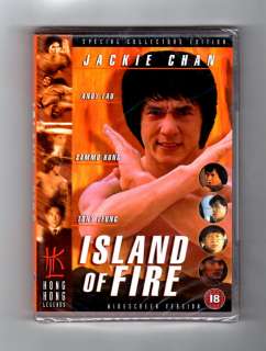 Island Of Fire (DVD) Jackie Chan, HONG KONG LEGENDS NEW  