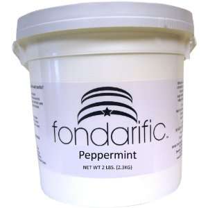 Fondarific Peppermint Fondant, 2 Pounds  Grocery & Gourmet 