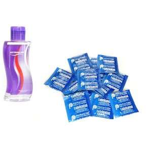   Condoms Lubricated 72 condoms Astroglide 5 oz Lube Personal Lubricant