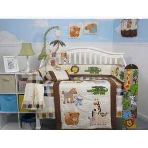    13 Piece Mommy and Me Baby Crib Nursery Bedding Set