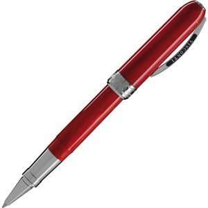  Visconti, Rembrandt Eco Roller Pen, Red w/Chrome Plated 