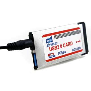 ExpressCard 34mm to USB 3.0 Adapter w/ External Power Port  