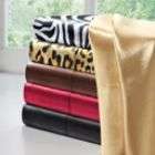 Premium Comfort Premium Comfort Solid Satin Red Queen Sheet Set