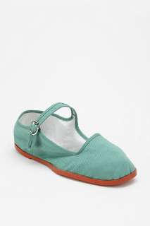 UrbanOutfitters  Cotton Mary Jane Flat