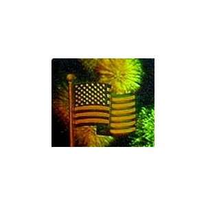  USA Flag 3D Hologram