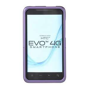    Platinum Case for HTC EVO 3D Smartphone   Purple Electronics