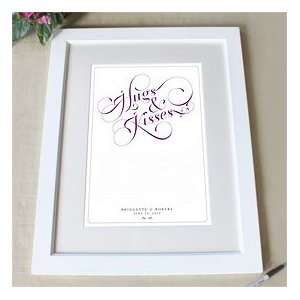  Wedding Guest Book Alternative   Personalized Signature 