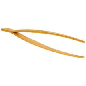 Azlon 516555 0004 Yellow Laboratory Tweezers/Forceps with Rounded Ends 
