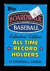   Topps Baseball Boardwalk Complete Box Card Set Mickey Mantle Babe Ruth