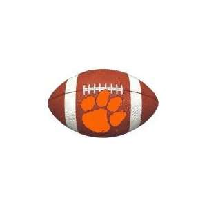  MAGNET B FOOTBALL CLEMSON LOGO   7.5 x 4.7 Sports 